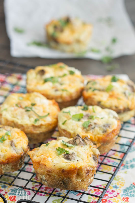 Easy breakfast. Turkey Sausage Frittata Recipe is a low calorie, low fat breakfast that's full of nutritious turkey sausage, egg whites, roasted cauliflower, and roasted mushrooms. It's so full of flavor you'll forget it's good for you too! Turkey Sausage Frittata
