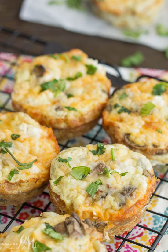 Low carb. Turkey Sausage Frittata Recipe is a low calorie, low fat breakfast that's full of nutritious turkey sausage, egg whites, roasted cauliflower, and roasted mushrooms. It's so full of flavor you'll forget it's good for you too! Turkey Sausage Frittata