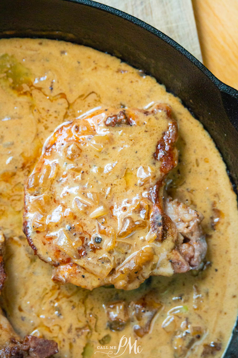Peppercorn Pork Chops main course