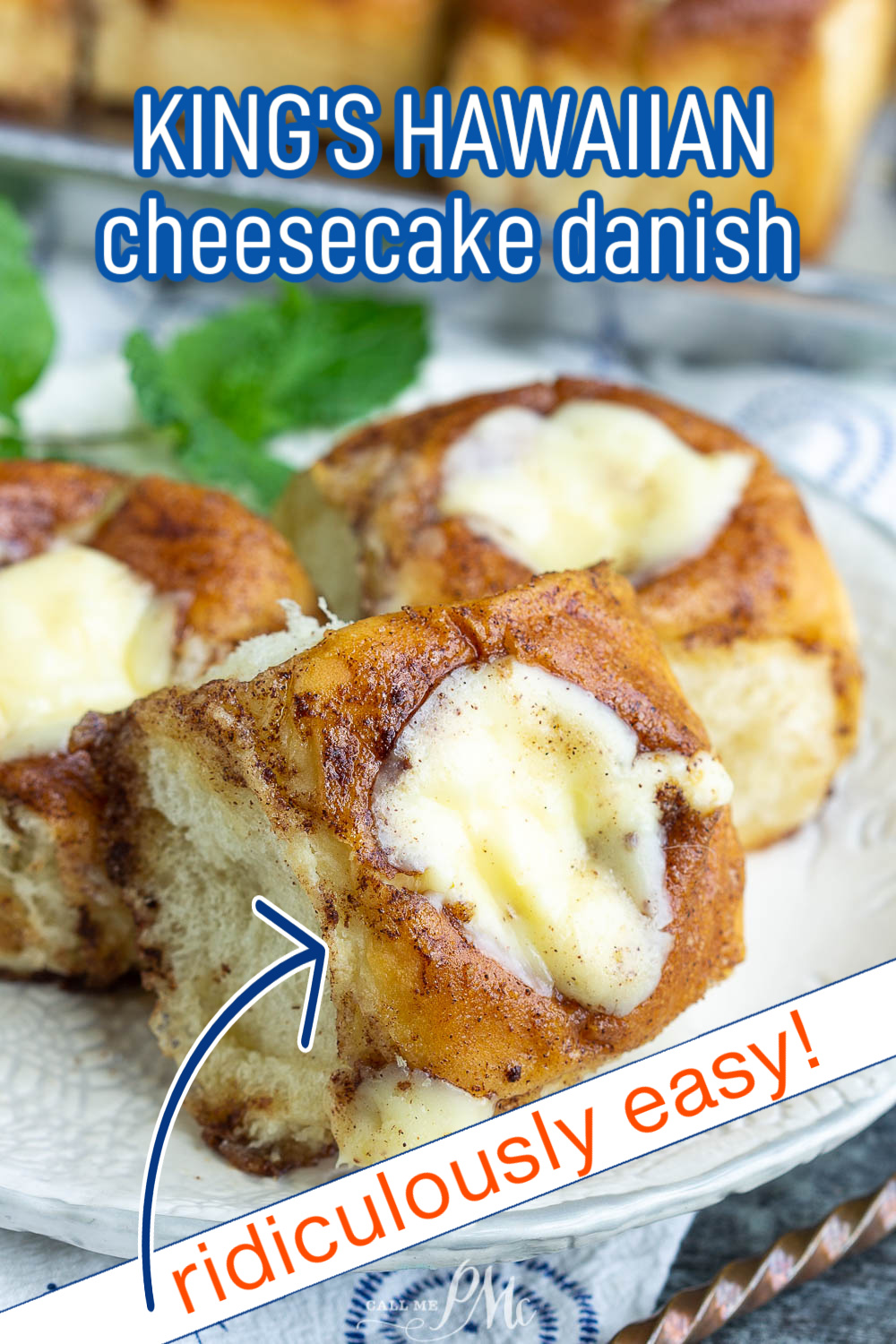 Hawaiian Rolls Cheesecake Danish King's Hawaiian Cheesecake Danish
